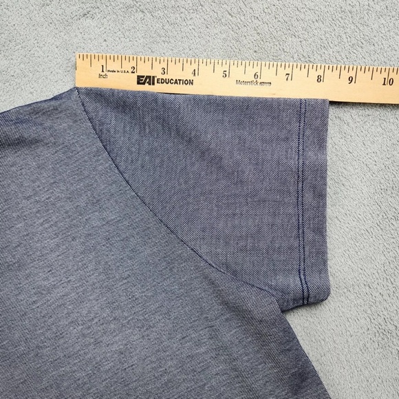 Magnolia Lane Golf Polo Shirt Womens Large Gray Master Collection Short Sleeve - Picture 9 of 14